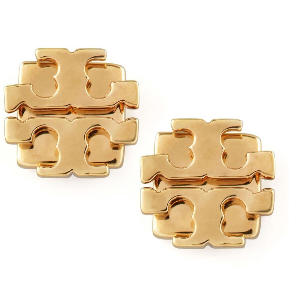 Tory Burch Gold Logo Studs